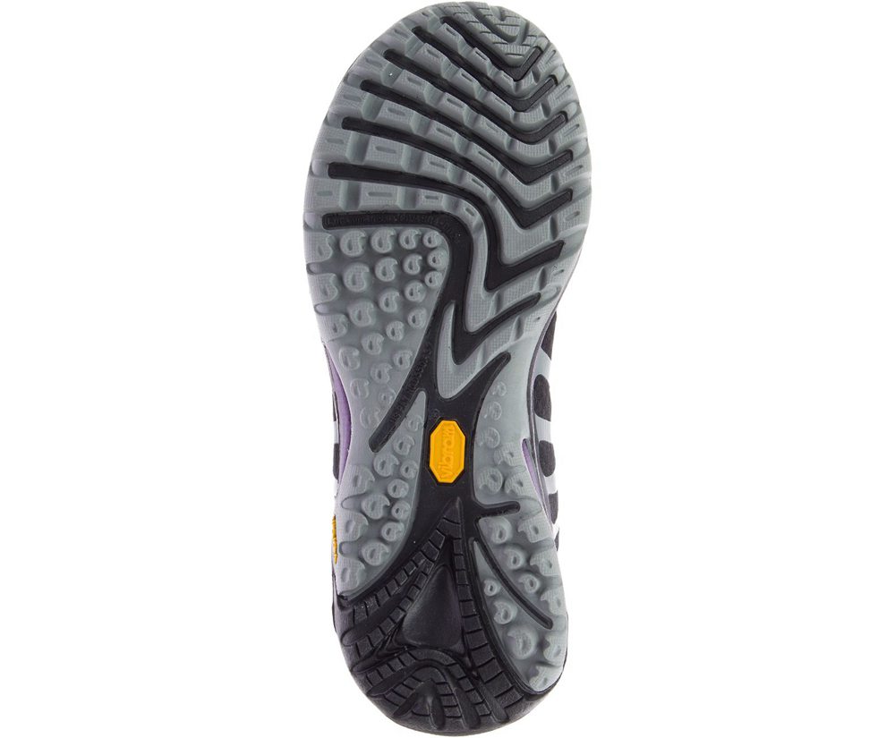 Buty Sportowe Merrell Damskie Czarne/Fioletowe - Siren Edge 3 Wide Width - 730285-HZG